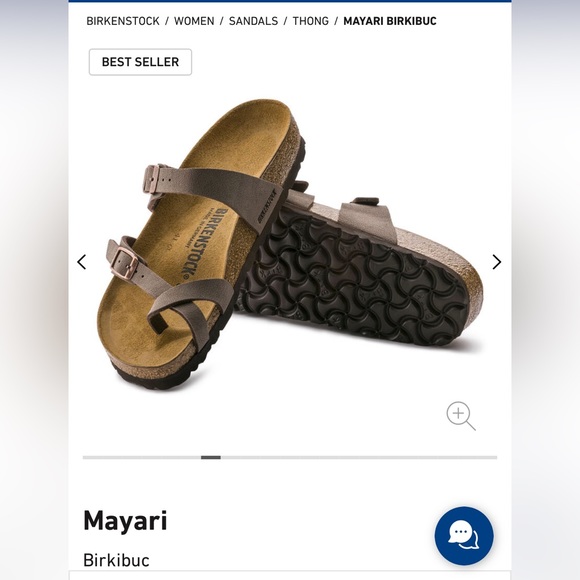 Birkenstock’s Mayari mocha sandals - Picture 1 of 3